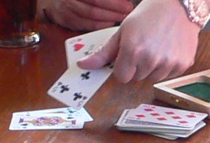Tony gets a decent hand for a change